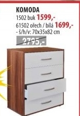 Komoda se zásuvkami 1502