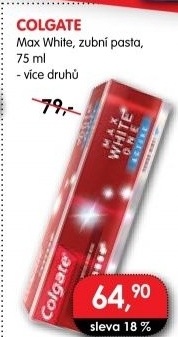 Pasta na zuby Max White Colgate