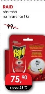Nástraha na mravence Raid