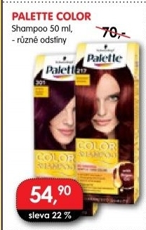 Barva na vlasy Color Shampoo Palette Schwarzkopf