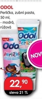 Pasta na zuby dětská Perlička Odol