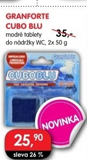 Tablety do nádržky WC Cuboblu