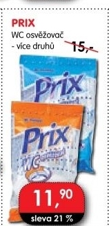 WC blok Prix