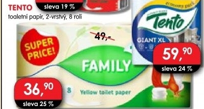 Toaletní papír 2vrstvý Tento