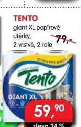 Utěrky kuchyňské 2vrstvé Giant XL Tento