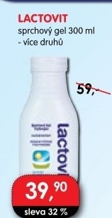 Sprchový gel Lactovit