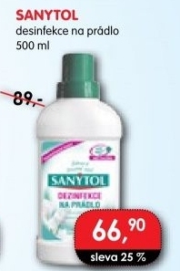 Dezinfekční čistič na prádlo Sanytol
