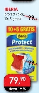 Utěrky zabraňující přenosu barev v pračce Protect Iberia