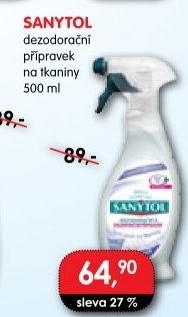 Desinfekční čistič na tkaniny Sanytol