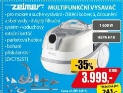 ZVC 762ST VYSAVAČZELMER