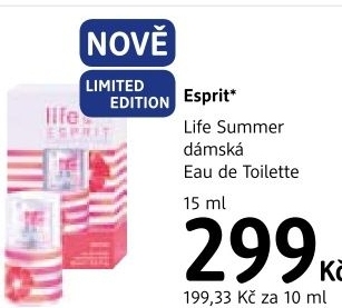 Toaletní voda dámská Life Summer Esprit