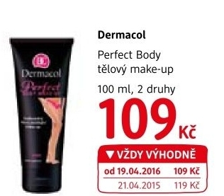Make-up tělový voděodolný Perfect Body Dermacol