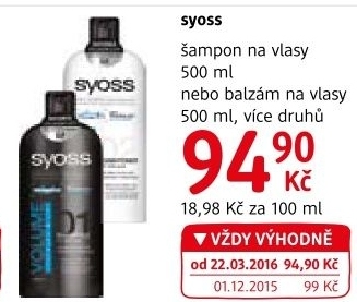 Šampon Syoss