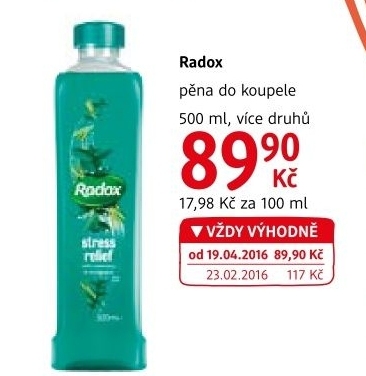 Pěna do koupele Radox