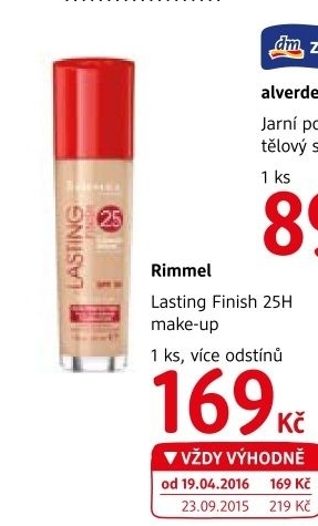 Make up Lasting Finish 25 H Rimmel