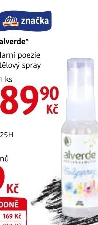 Deodorant sprej tělový Alverde