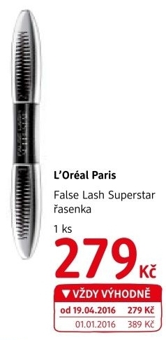 Řasenka Superstar False Lash L'Oréal