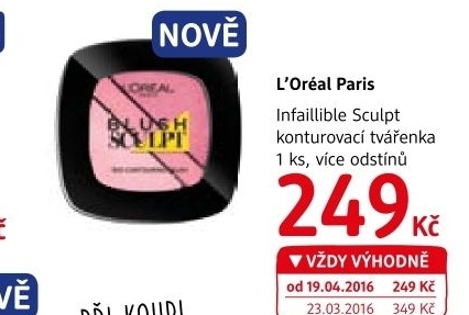 Tvářenka konturovací Infaillible Sculpt L'Oréal Paris