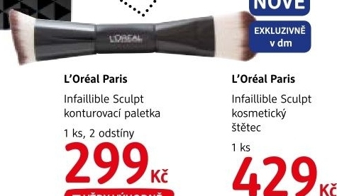 Kosmetický štětec Infaillible Sculpt L'Oréal Paris