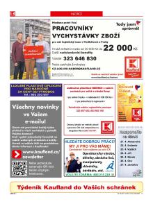 akční leták Kaufland 21.4.2016-27.4.2016