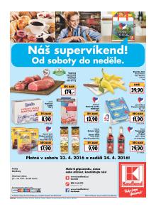 akční leták Kaufland 21.4.2016-27.4.2016