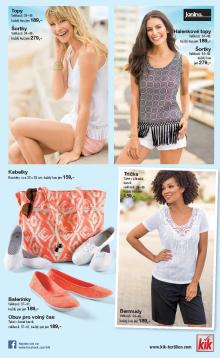 akční leták Kik textil 20.4.2016-27.4.2016