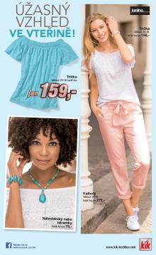 akční leták Kik textil 20.4.2016-27.4.2016