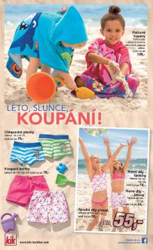 akční leták Kik textil 20.4.2016-27.4.2016