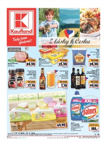 akční leták Kaufland 21.4.2016-27.4.2016
