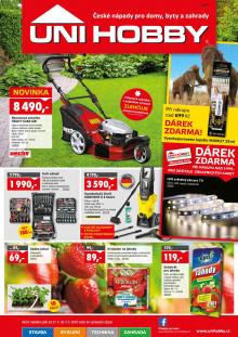 akční leták UNI HOBBY 21.4.2016-4.5.2016