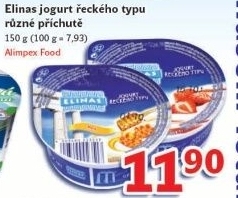 Ochucený jogurt řecký Elinas