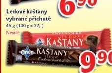 Ledové kaštany Orion
