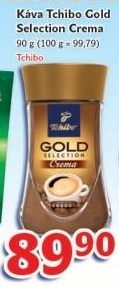 Instantní káva Crema Tchibo Gold Selection