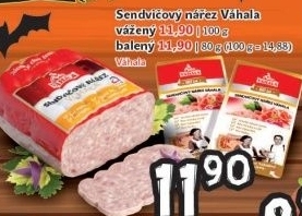 Nářez sendvičový Váhala