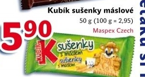 Sušenky Kubík