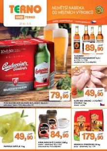 akční leták COOP 27.4.2016-3.5.2016