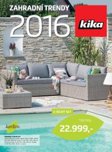 akční leták Kika nábytek 25.4.2016-31.10.2016