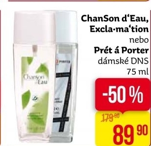 Deodorant parfémovaný Chanson