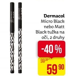 Tužka na oči Micro Black Sensation Dermacol