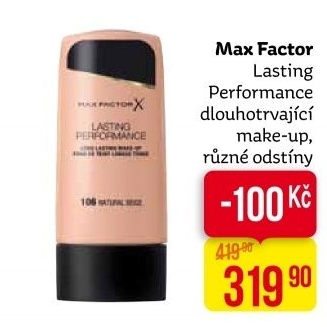 Make up Lasting Performance Max Factor