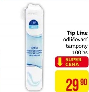 Odličovací tampony Tip Line
