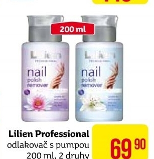 Odlakovač na nehty Lilien
