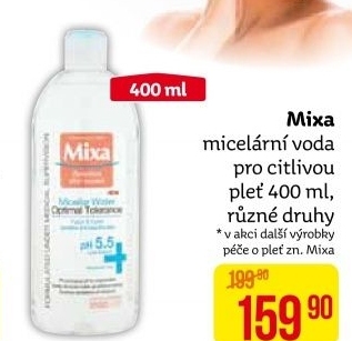 Micelární voda Mixa