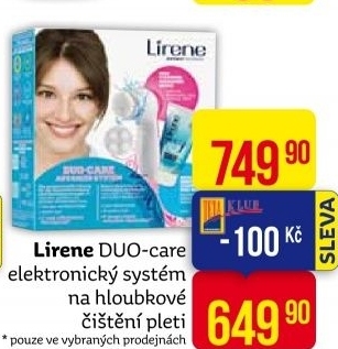 Systém na hloubkové čištění pleti Duo-care Lirene