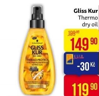Olej na vlasy Thermo protect Gliss Kur Schwarzkopf