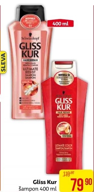 Šampon Gliss Kur Schwarzkopf