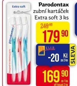 Kartáček na zuby Extra Soft Parodontax