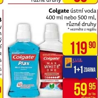Ústní voda Colgate