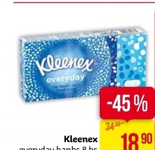 Papírové kapesníčky Kleenex