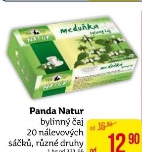 Čaj bylinný Panda natur